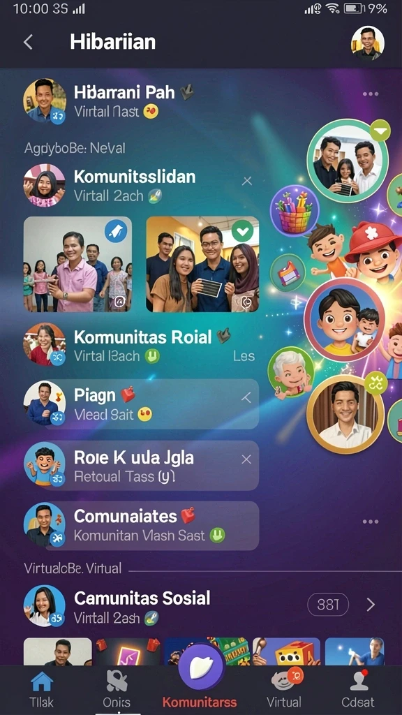 Screenshot neoparty nomor 3